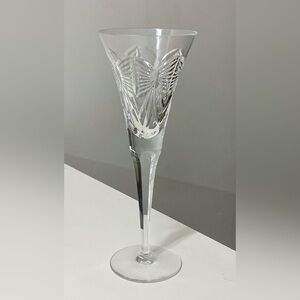 Vtg Discontinued Waterford Lead Crystal Millenium Edition Fluted Champagne Glass